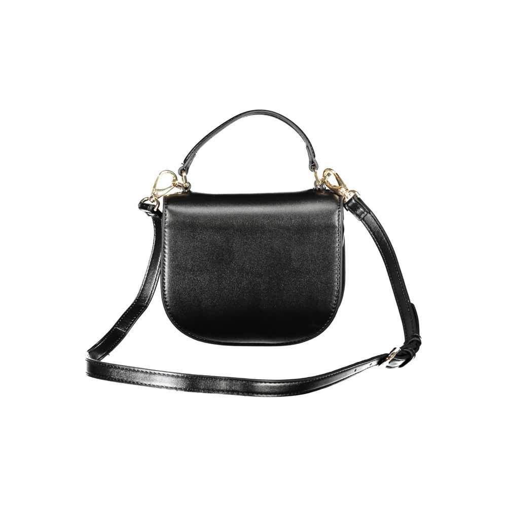 Mario Valentino Black Polyethylene Women Handbag