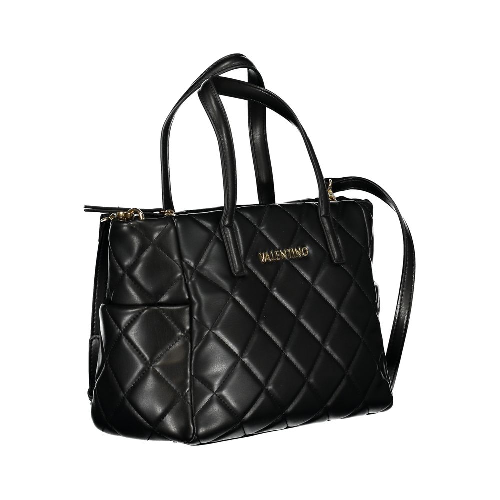 Mario Valentino Black Polyethylene Women Handbag