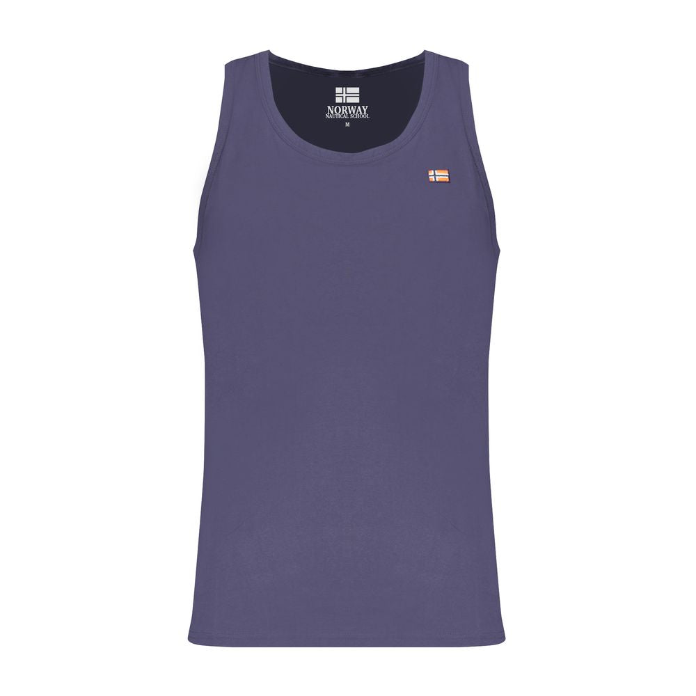 Norway 1963 Blue Cotton Men Shirt