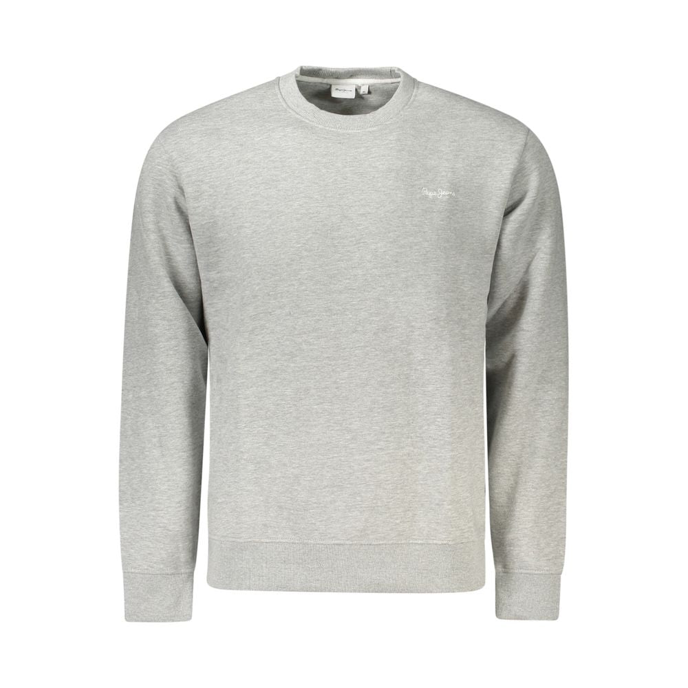 Pepe Jeans Gray Organic Cotton Men Sweater