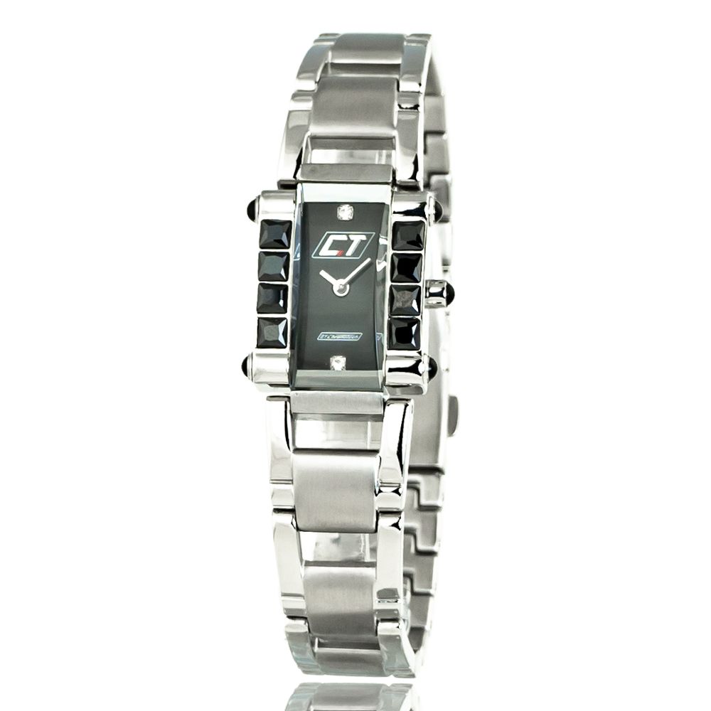 Chronotech Silver Stainless Steel Watch