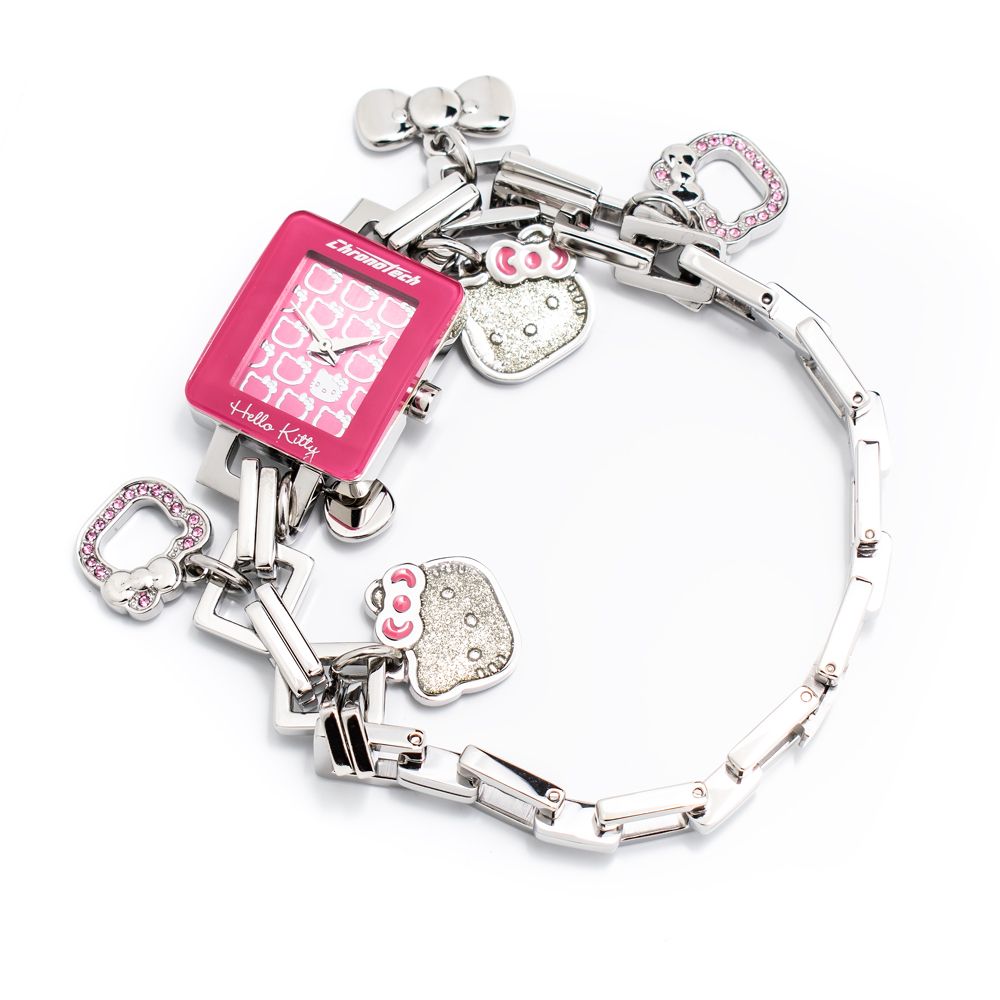 Chronotech Silver Stainless Steel Watch