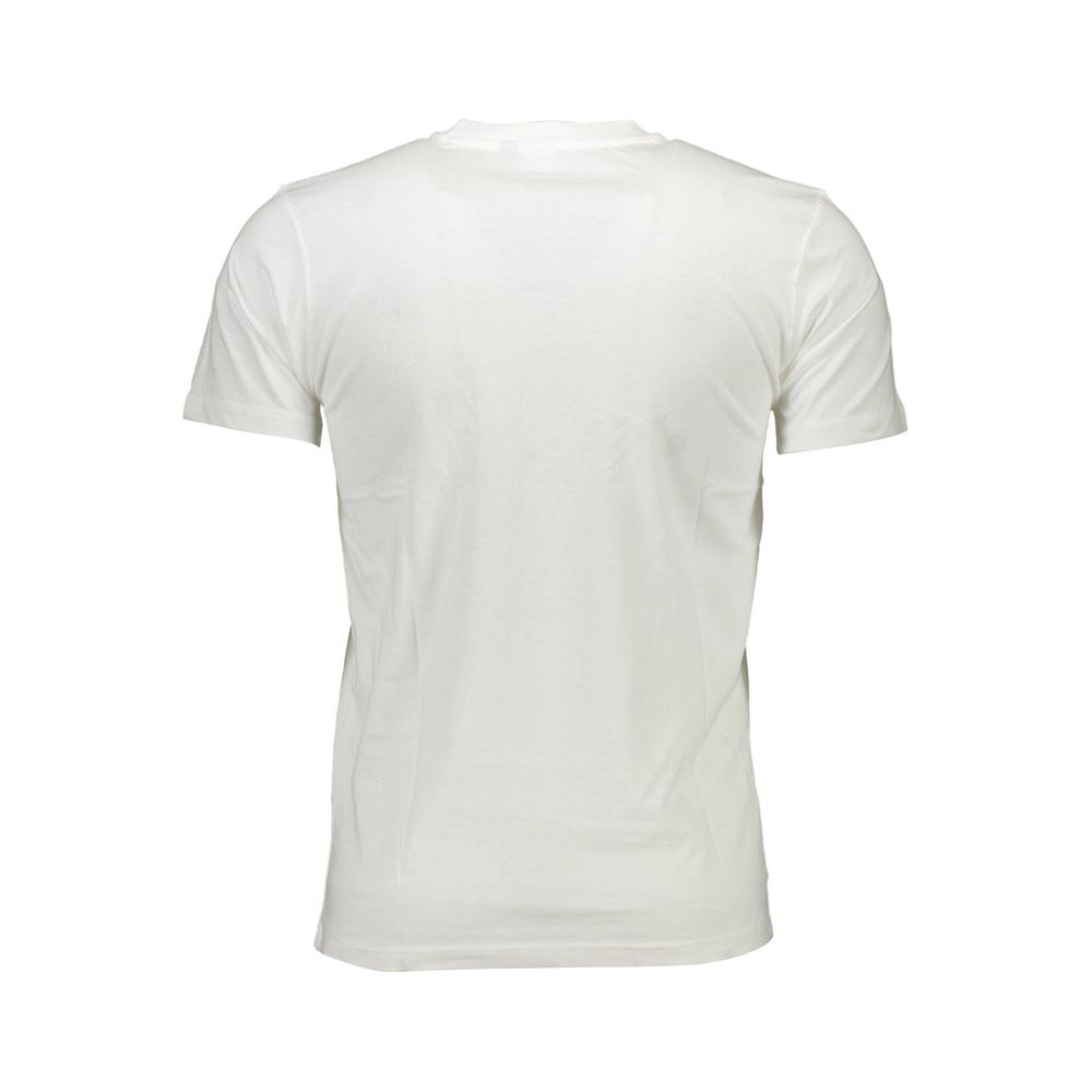 Sergio Tacchini White Cotton Men T-Shirt