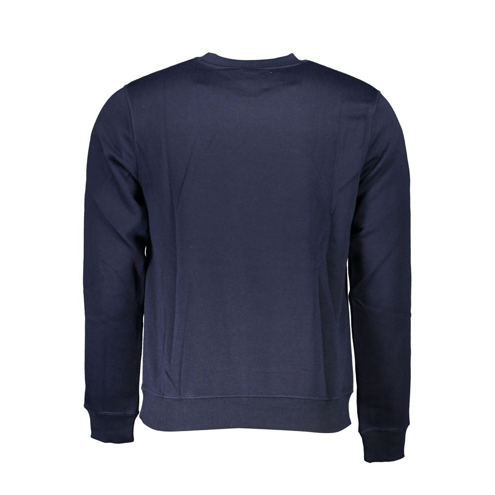 Gianmarco Venturi Blue Cotton Sweatshirt
