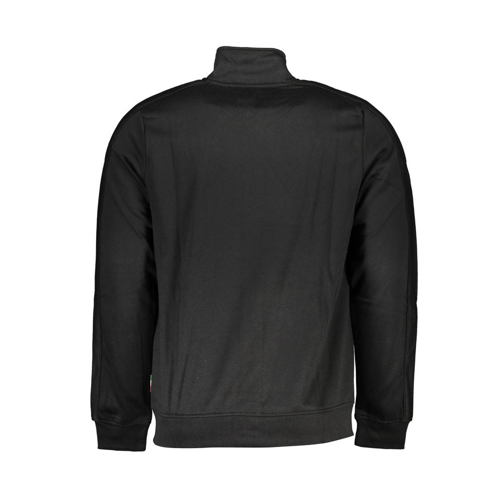 Gianmarco Venturi Black Cotton Sweatshirt