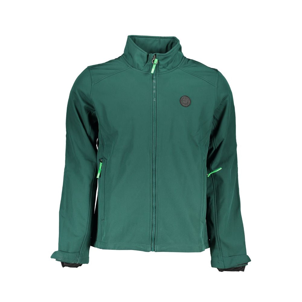 Gianmarco Venturi Green Polyester Jackets & Coat